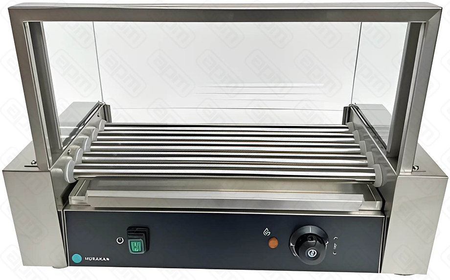 ГРИЛЬ ДЛЯ HOT DOG HURAKAN HKN-GW5MC С ЭКРАНОМ